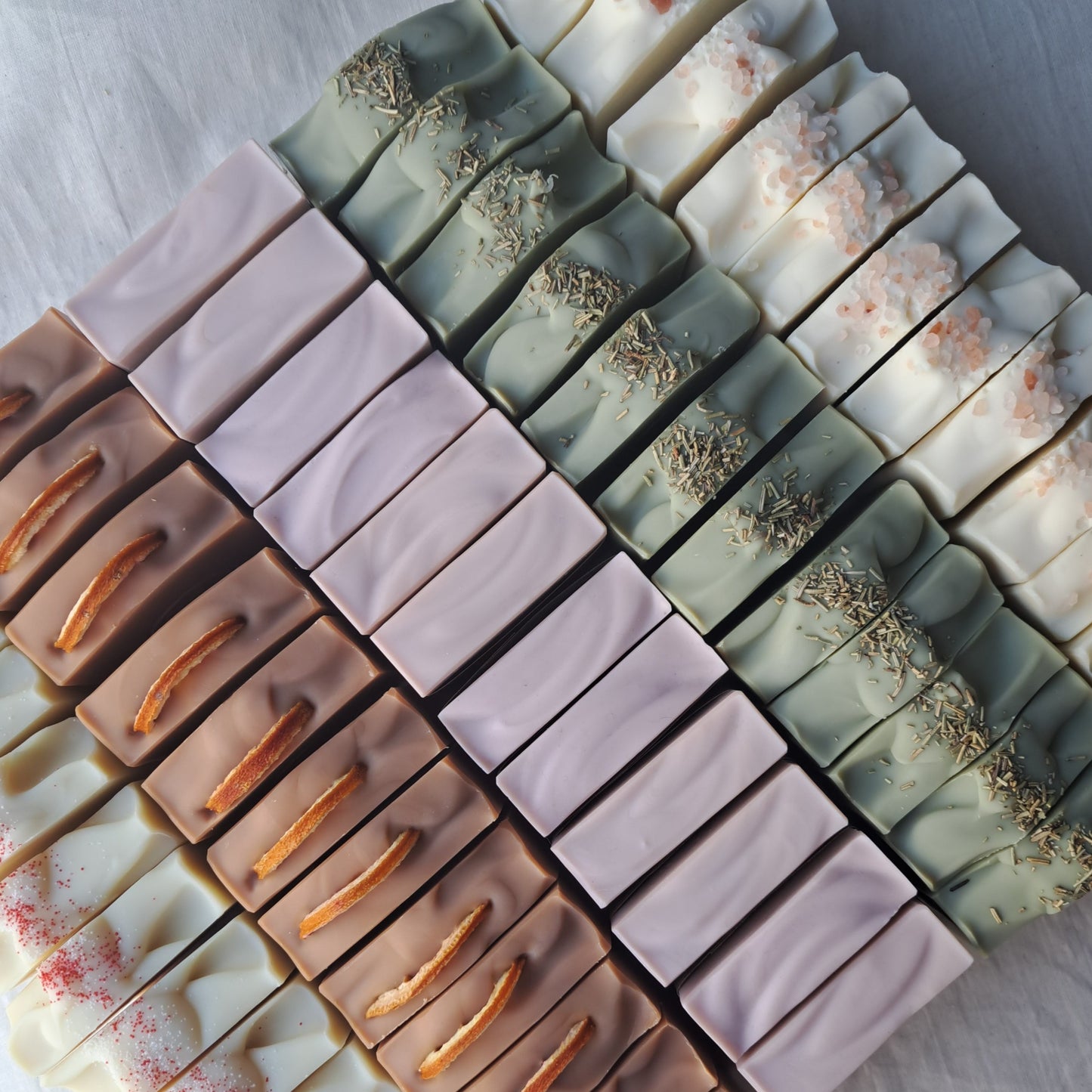 Calico handmade soap bar - Eucalyptus, Tea Tree & Lemon Soap