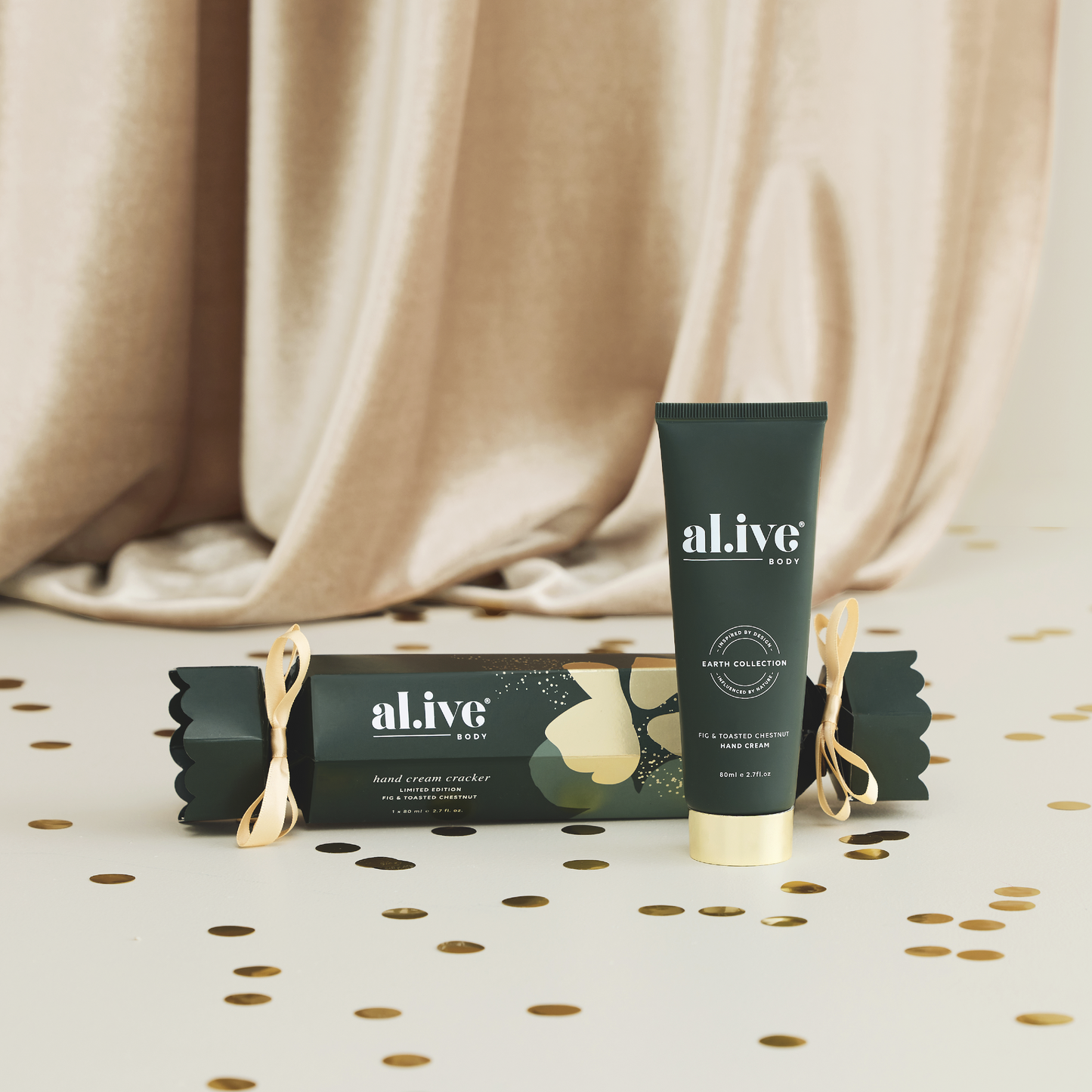 Al.ive Hand Cream Cracker - Toasted Fig & Chestnut