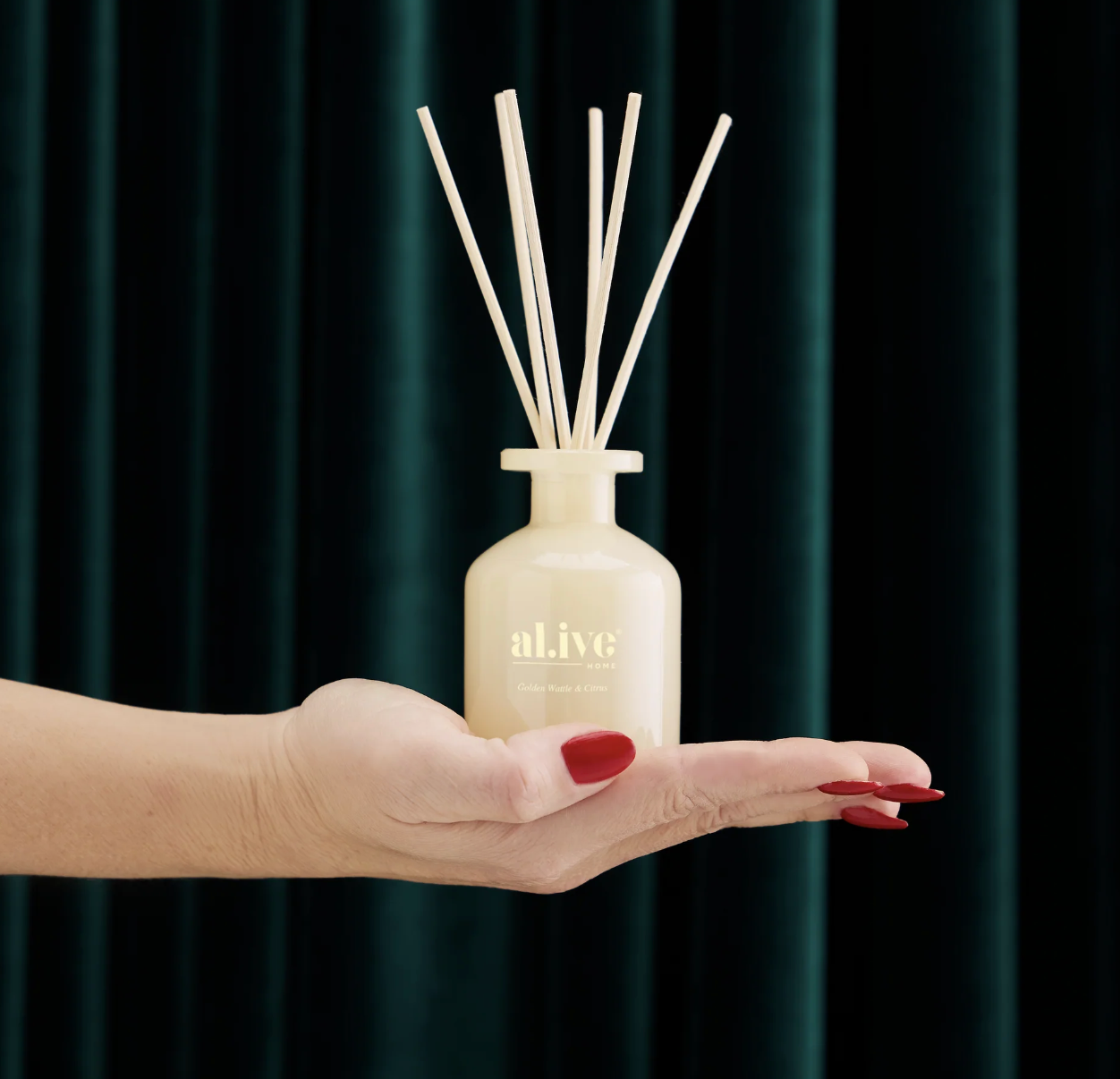 Al.ive Mini Reed Diffuser - Golden Wattle & Citrus