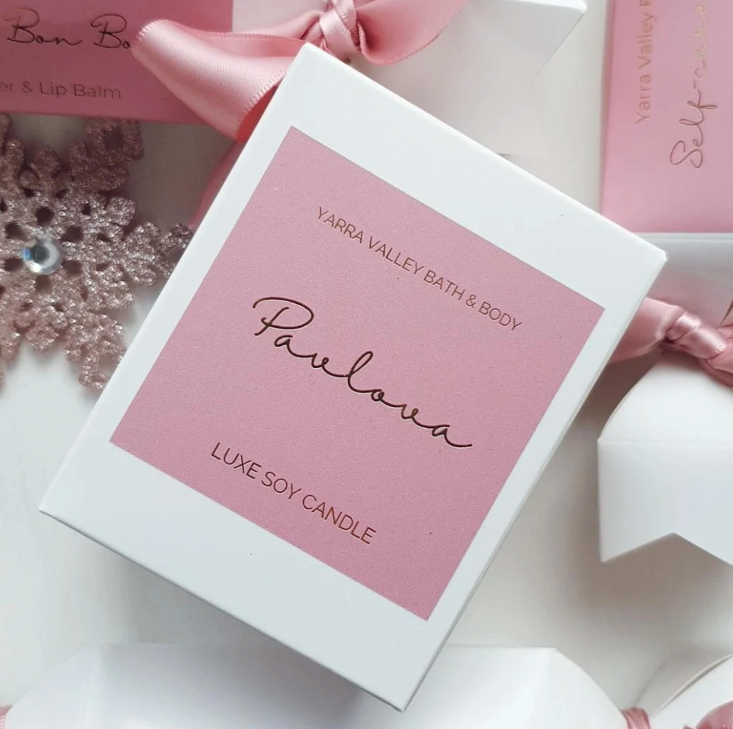 Pavlova Christmas Candle - Yarra Valley Bath & Body