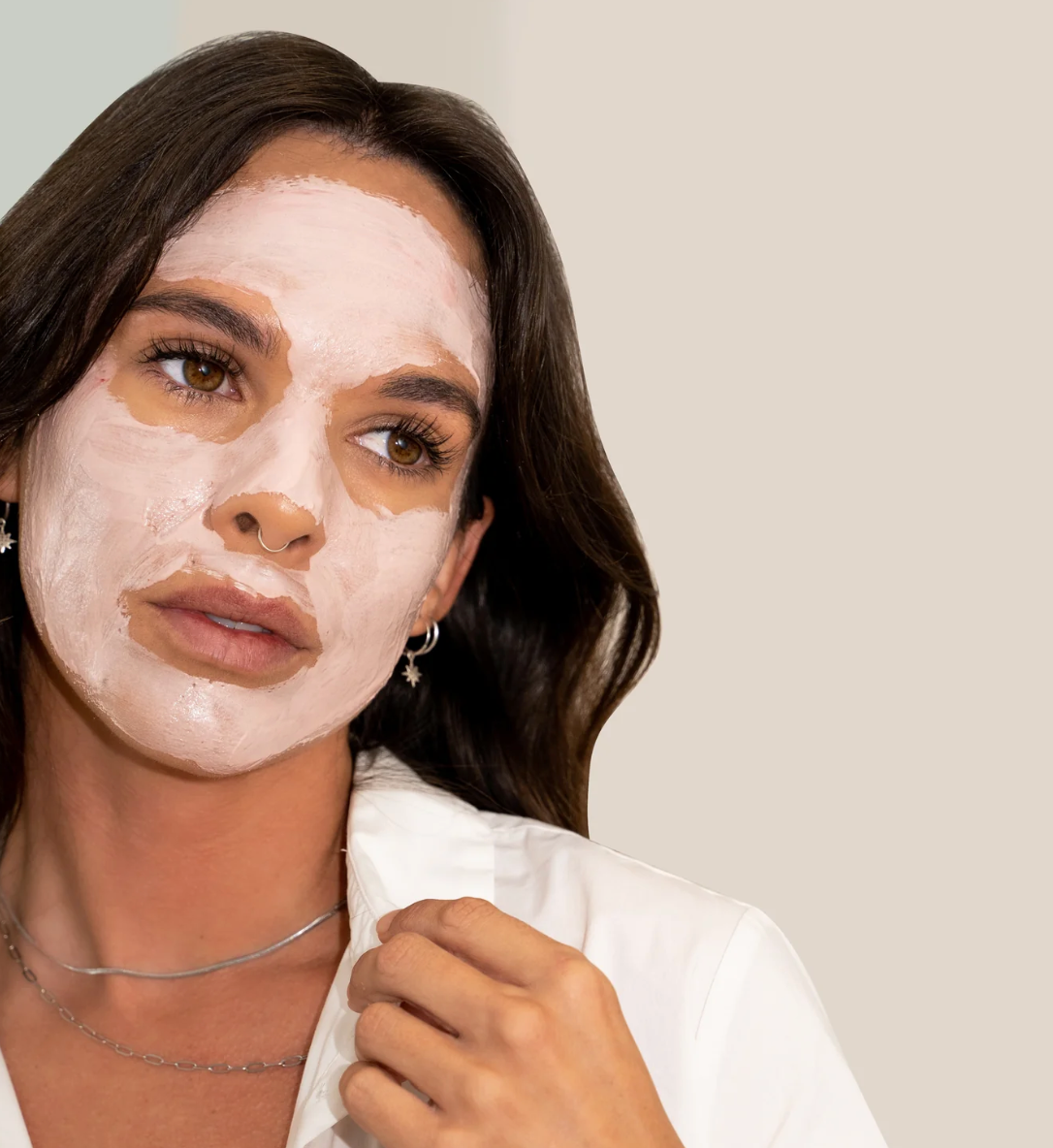 Stray Willow Peach Tea Clay Face Mask