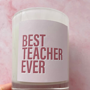 Teacher Candles *More designs within*