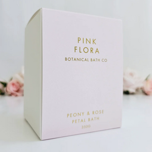 Pink Flora - Peony & Rose Petal Bath