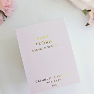 Pink Flora - Cashmere & Vanilla Milk Bath