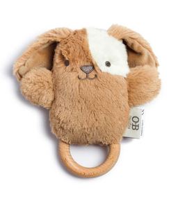 Duke Dog Soft Rattle Toy