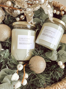 Milkwick Christmas Pudding Soy Candle