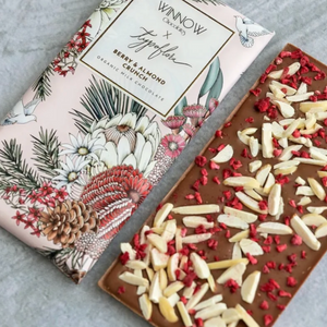 Berry & Almond Crunch - Winnow Premium Chocolate Bar