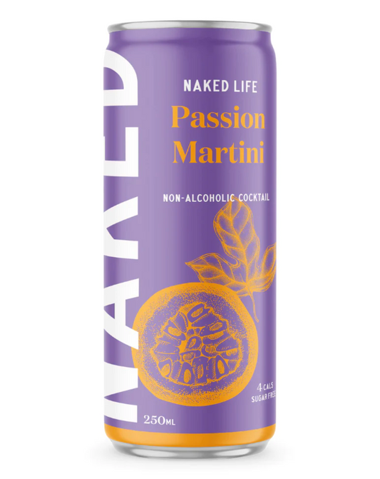 Naked Life *Non Alcoholic* Cocktails - Passionfruit Martini