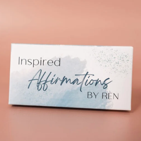 Inspired Affirmation Cards - By Ren