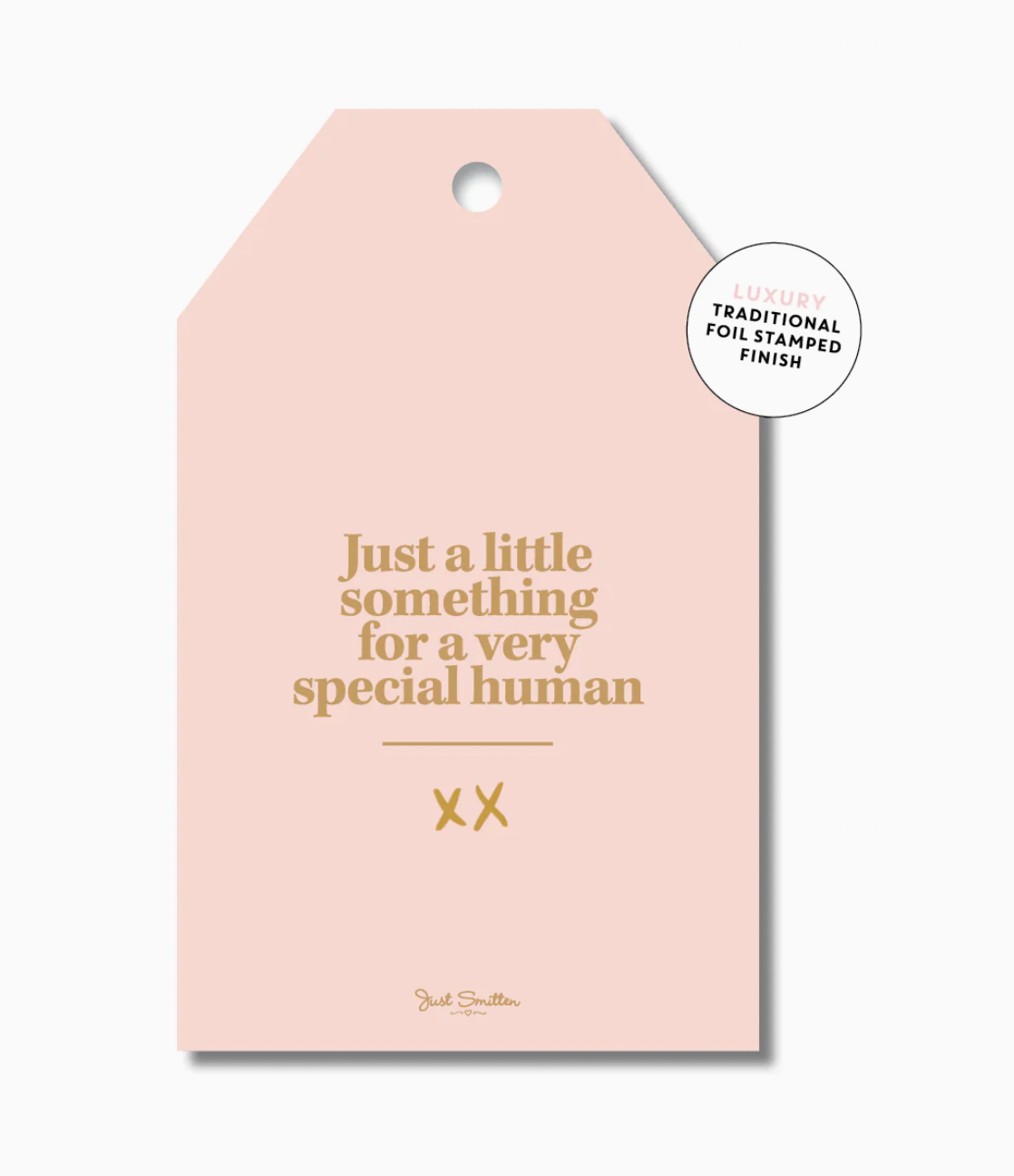 Very special human gift tag