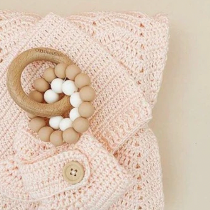 Peach | Eco-Friendly Teether Toy
