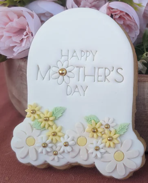 Mother's Day Daisy Arch Cookie