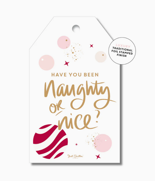 Naughty or Nice Tag