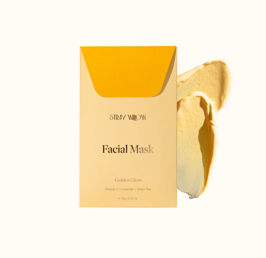 Stray Willow Golden Glow Face Mask