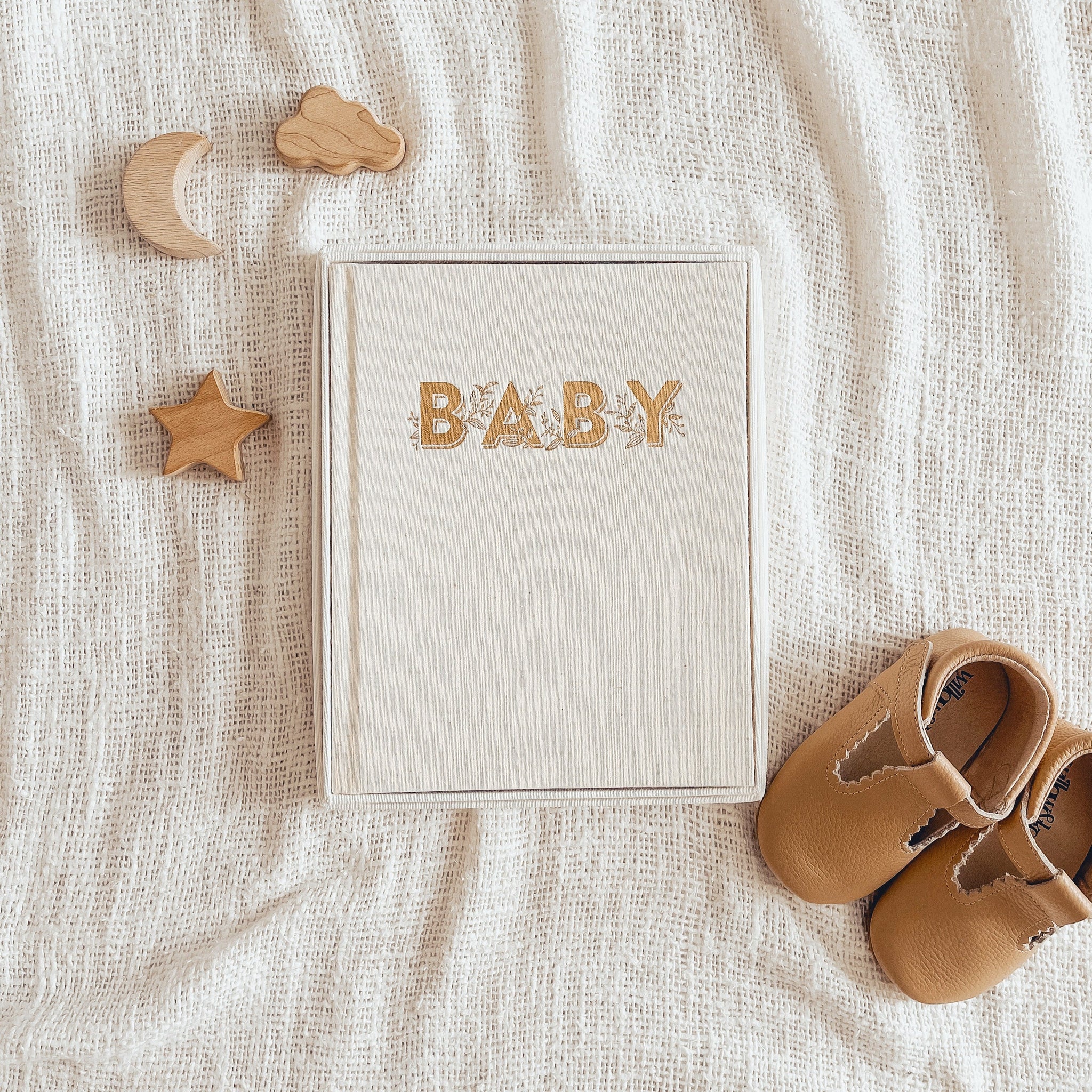 Mini Baby Book - Oatmeal