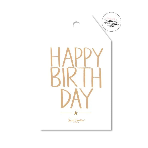 Classic Birthday Gift Tag