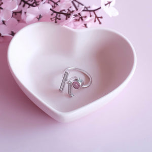 Personalised Mini Heart Ring Dish