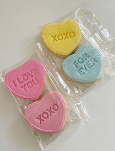 Love Heart Cookies - 2pk