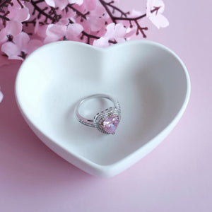 Personalised Mini Heart Ring Dish