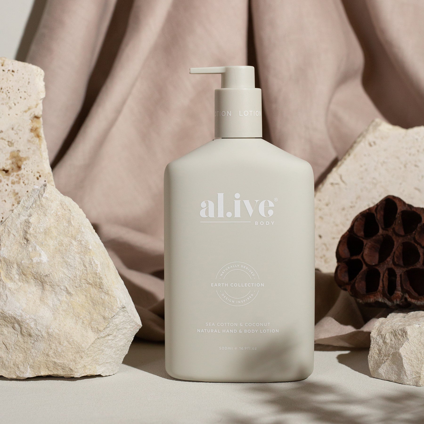 Al.ive Sea Cotton & Coconut Hand & Body Lotion