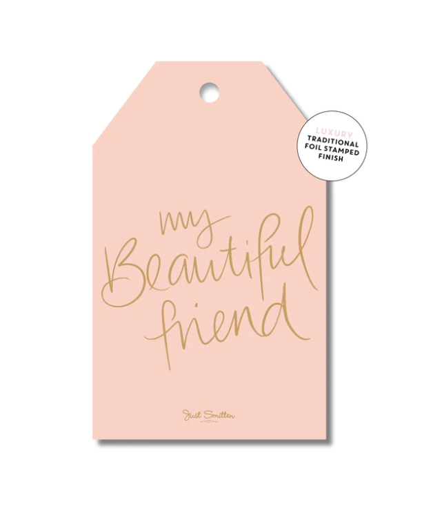 MyBeautiful Friend Gift Tag