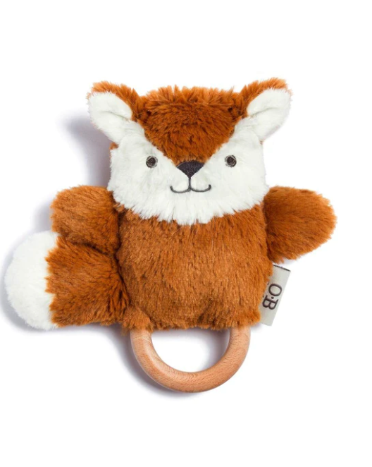 Frankie Fox Soft Rattle Toy