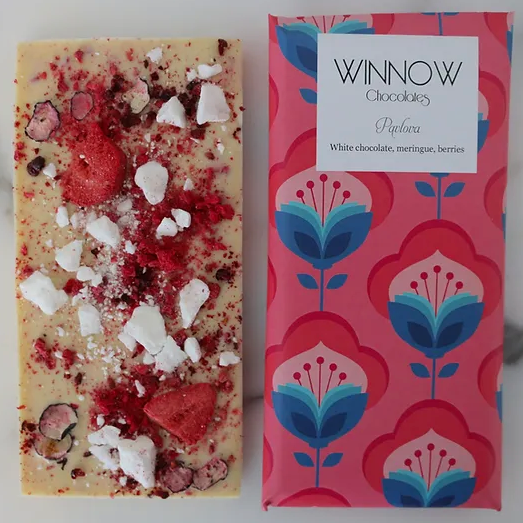 Pavlova Winnow Premium Chocolate Bar
