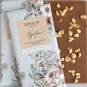 Salted Hazelnut Crunch Winnow Premium Chocolate Bar