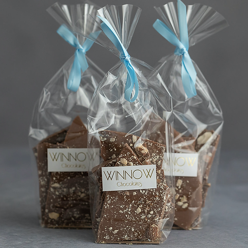 Salted Roasted Almond Winnow Premium Brittle Bag