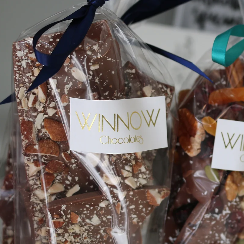Salted Roasted Almond Winnow Premium Brittle Bag