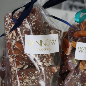Salted Roasted Almond Winnow Premium Brittle Bag