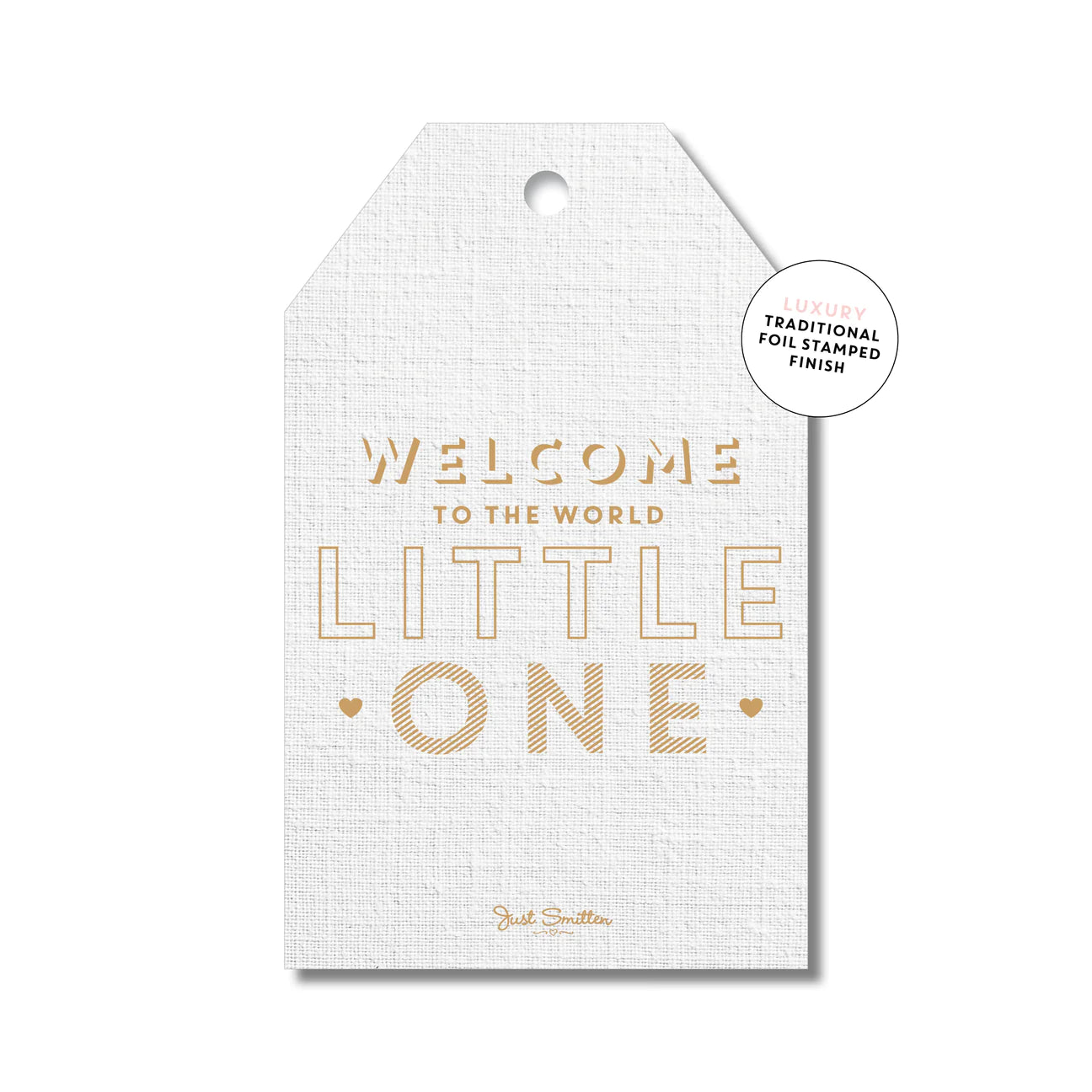 Welcome to the world Gift Tag