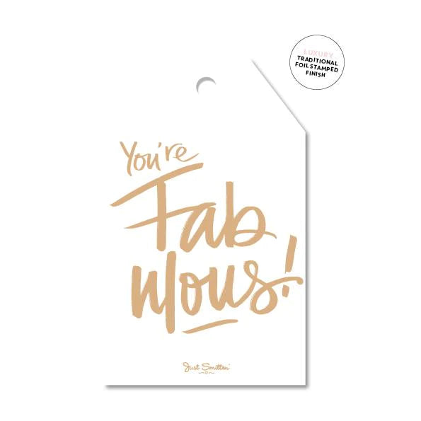 You're Fabulous Gift Tag