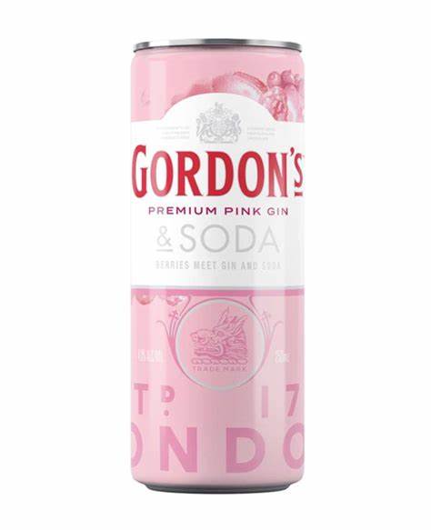 Gordon's Premium Pink Gin & Soda
