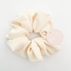 hand made classic cream scrunchie gifts for her from little gift project