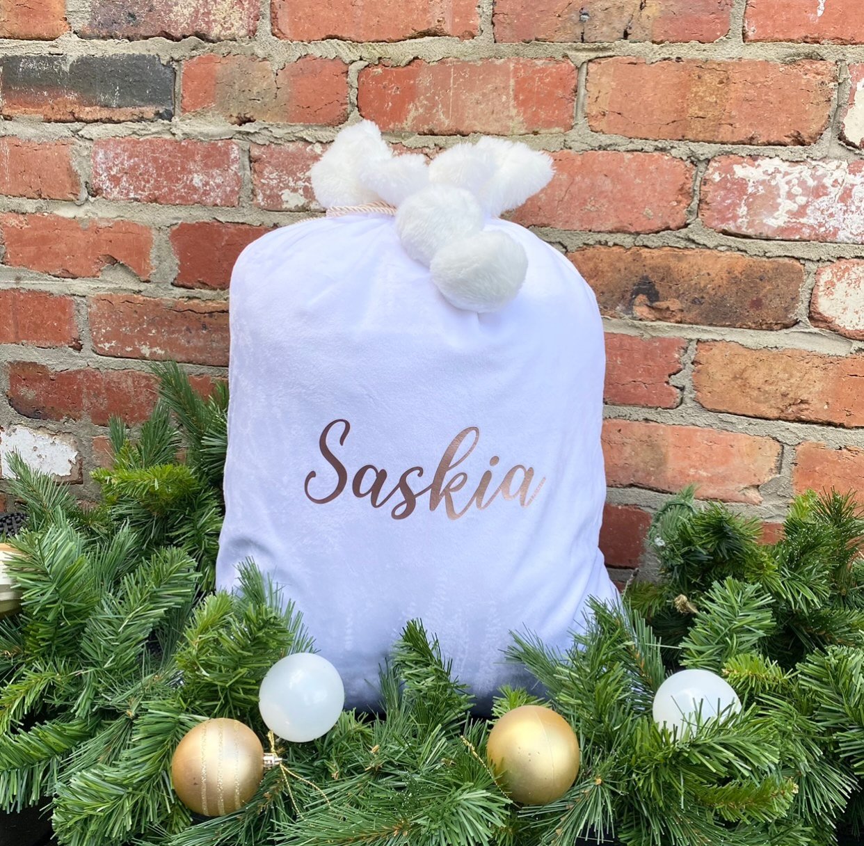personalised santa sacks australia from little gift project