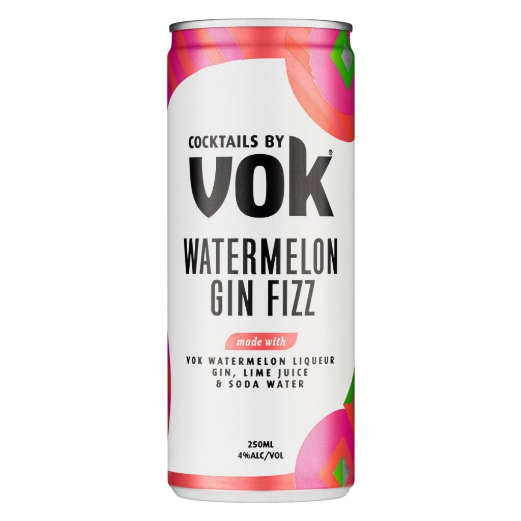 Vok Watermelon Gin Fizz Cocktail